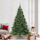 Vidaxx sapin de Noël artificiel avec 300 LED avec standard vert 210 cm PE et PVC