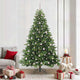 Vidaxx sapin de Noël artificiel avec 300 LED avec standard vert 210 cm PE et PVC
