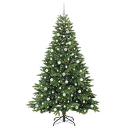Vidaxx sapin de Noël artificiel avec 300 LED avec standard vert 210 cm PE et PVC - afbeelding 3