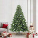 Vidaxx sapin de Noël artificiel avec 300 LED avec standard vert 210 cm PE et PVC