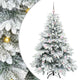 Vidaxx sapin de Noël artificiel avec 150 LED avec standard blanc 150 cm PE et PVC