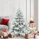 Vidaxx sapin de Noël artificiel avec 150 LED avec standard blanc 150 cm PE et PVC