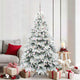 Vidaxx sapin de Noël artificiel avec 300 LED avec standard blanc 180 cm PE et PVC