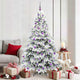 Vidaxx sapin de Noël artificiel avec 300 LED avec standard blanc 180 cm PE et PVC