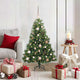 Vidaxx sapin de Noël artificiel avec 150 LED avec standard vert 120 cm PE et PVC