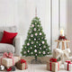 Vidaxx sapin de Noël artificiel avec 150 LED avec standard vert 120 cm PE et PVC