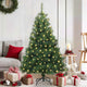 Vidaxx sapin de Noël artificiel avec 150 LED avec standard vert 150 cm PE et PVC