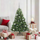 Vidaxx sapin de Noël artificiel avec 150 LED avec standard vert 150 cm PE et PVC