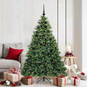 Vidaxx sapin de Noël artificiel avec 300 LED avec standard vert 180 cm PE et PVC - afbeelding 1
