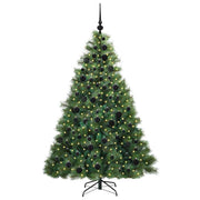 Vidaxx sapin de Noël artificiel avec 300 LED avec standard vert 180 cm PE et PVC - afbeelding 3
