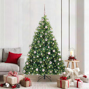 Vidaxx sapin de Noël artificiel avec 300 LED avec standard vert 180 cm PE et PVC - afbeelding 1