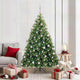 Vidaxx sapin de Noël artificiel avec 300 LED avec standard vert 180 cm PE et PVC
