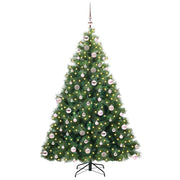 Vidaxx sapin de Noël artificiel avec 300 LED avec standard vert 180 cm PE et PVC - afbeelding 3