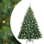 Vidaxx sapin de Noël artificiel avec 300 LED avec standard vert 180 cm PE et PVC - afbeelding 2