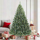 Vidaxx sapin de Noël artificiel avec 300 LED avec standard vert 180 cm PE et PVC