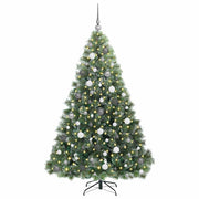 Vidaxx sapin de Noël artificiel avec 300 LED avec standard vert 180 cm PE et PVC - afbeelding 3