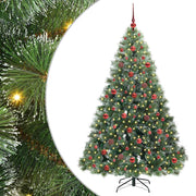 Vidaxx sapin de Noël artificiel avec 300 LED avec standard vert 180 cm PE et PVC - afbeelding 2