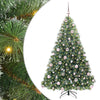 Vidaxx sapin de Noël artificiel avec 300 LED avec standard vert 180 cm PE et PVC