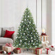 Vidaxx sapin de Noël artificiel avec 300 LED avec standard vert 180 cm PE et PVC