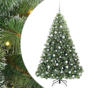 Vidaxx sapin de Noël artificiel avec 300 LED avec standard vert 180 cm PE et PVC - afbeelding 2