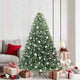 Vidaxx sapin de Noël artificiel avec 300 LED avec standard vert 180 cm PE et PVC