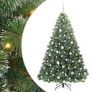 Vidaxx sapin de Noël artificiel avec 300 LED avec standard vert 180 cm PE et PVC - afbeelding 2