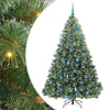 Vidaxx sapin de Noël artificiel avec 300 LED avec standard vert 180 cm PE et PVC