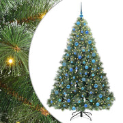 Vidaxx sapin de Noël artificiel avec 300 LED avec standard vert 180 cm PE et PVC - afbeelding 2