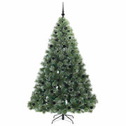 Vidaxx sapin de Noël artificiel avec 300 LED avec standard vert 210 cm PE et PVC - afbeelding 3