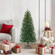 Vidaxx sapin de Noël artificiel avec standard vert 120 cm PVC, PE et acier