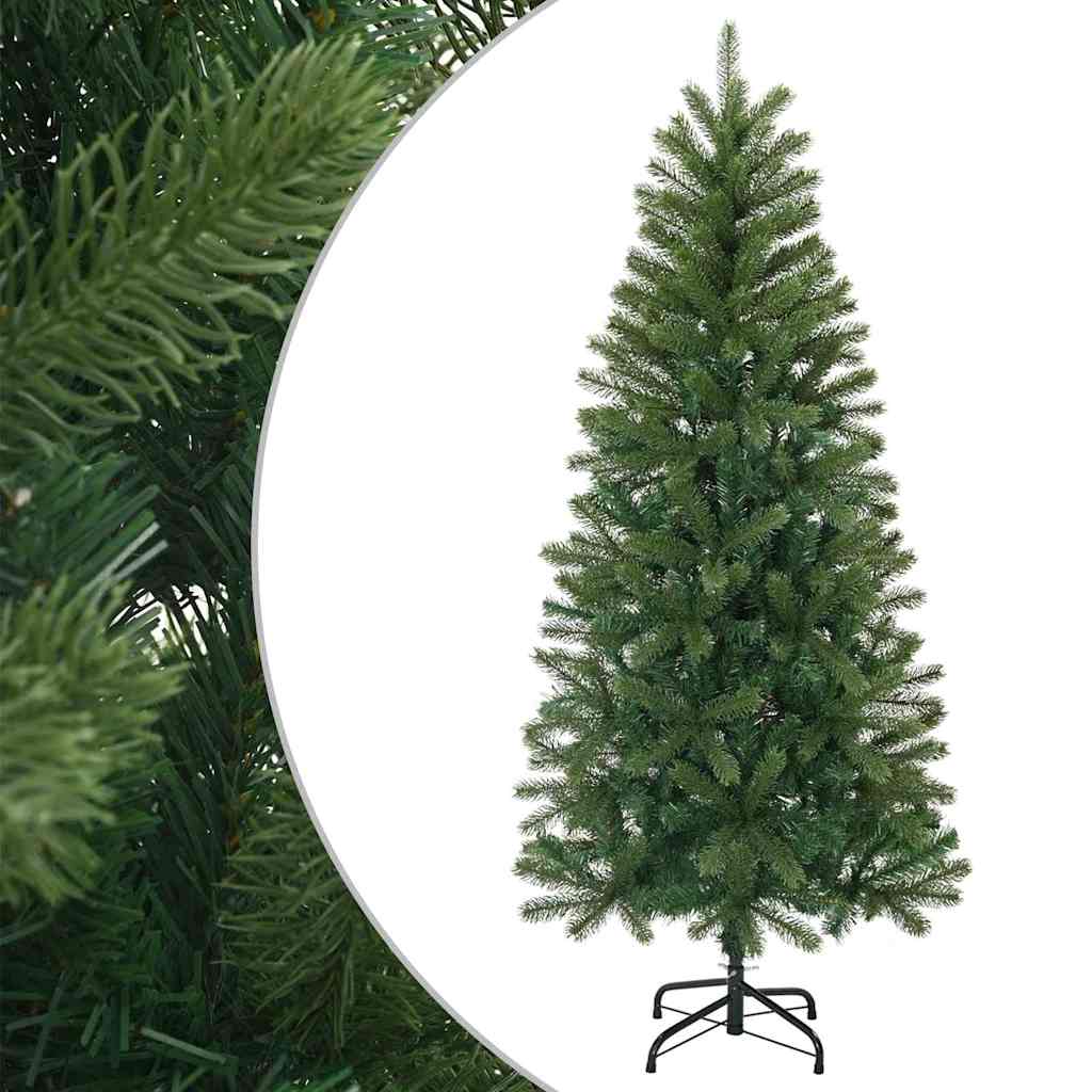 Vidaxx sapin de Noël artificiel avec standard vert 120 cm PVC, PE et acier