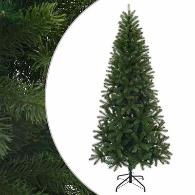 Vidaxx sapin de Noël artificiel avec standard vert 210 cm PVC, PE et acier