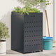 Chariot de rangement pivotant Vidaxl avec toit jardinière pour conteneur simple 240l
