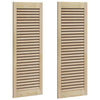 Vidaxx porte de placard 2 pcs naturel 110 x 2,1 x 39,5 cm bois de pin massif