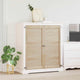 Vidaxx porte de placard 2 pcs naturel 49,5 x 2,1 x 110 cm bois de pin massif