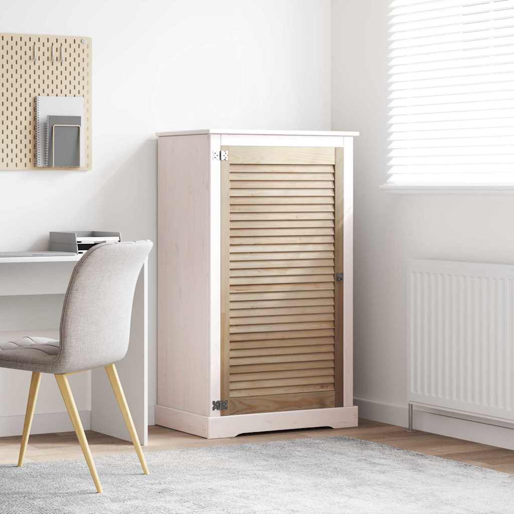 Vidaxx porte d'armoire naturel 110 x 2,1 x 59,5 cm bois de pin massif