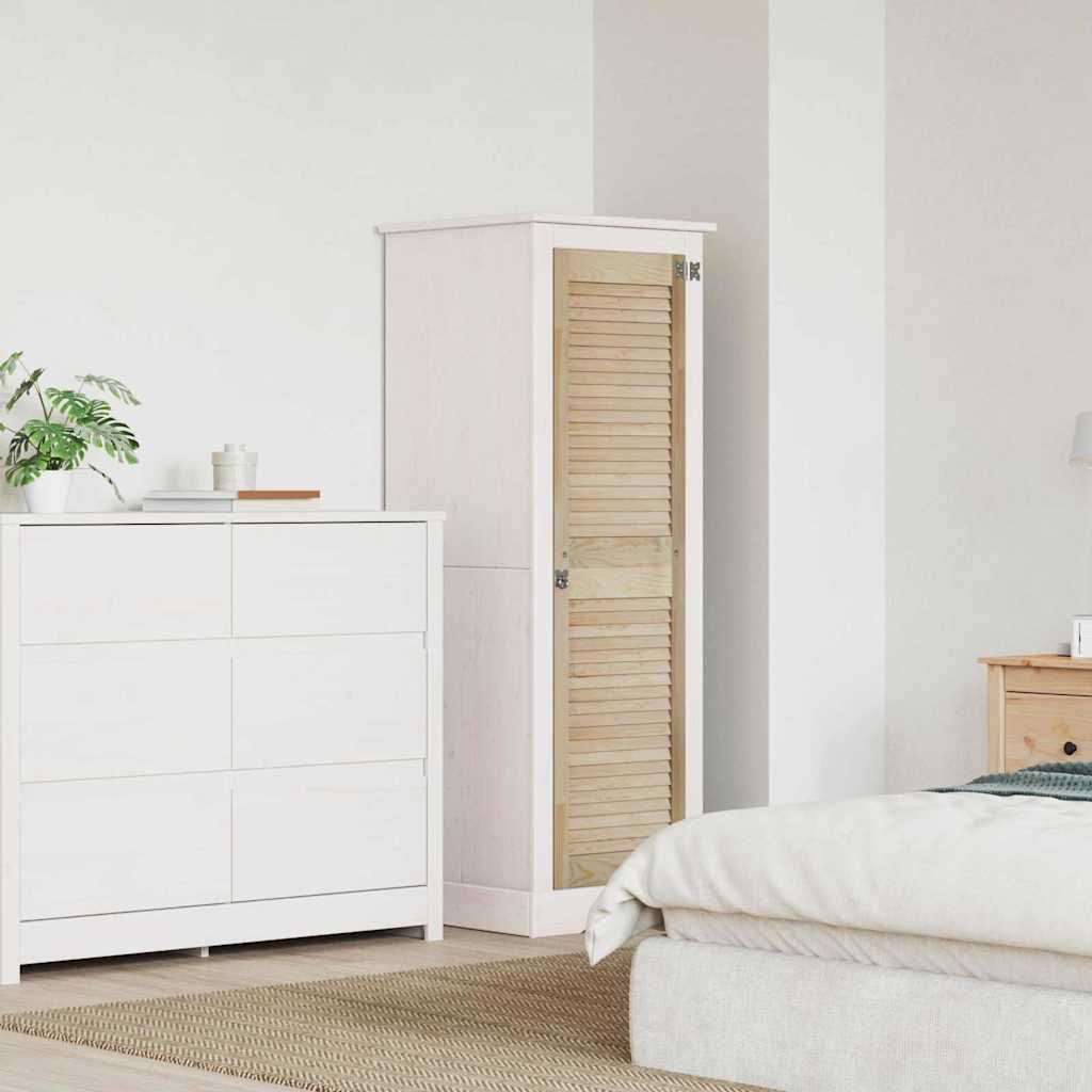Vidaxx porte d'armoire naturel 140,5 x 2,1 x 39,5 cm bois de pin massif