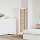 Vidaxx porte d'armoire naturel 140,5 x 2,1 x 39,5 cm bois de pin massif