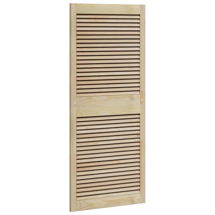 Vidaxx porte d'armoire naturel 140,5 x 2,1 x 59,5 cm bois de pin massif