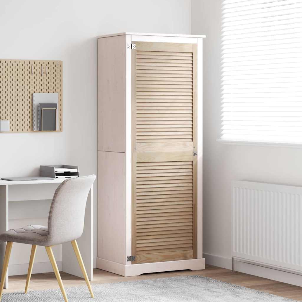 Vidaxx porte d'armoire naturel 170 x 2,1 x 59,5 cm bois de pin massif