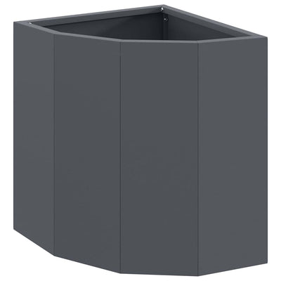 Vidaxx jardinière d'angle anthracite 30 x 30 x 35 cm acier