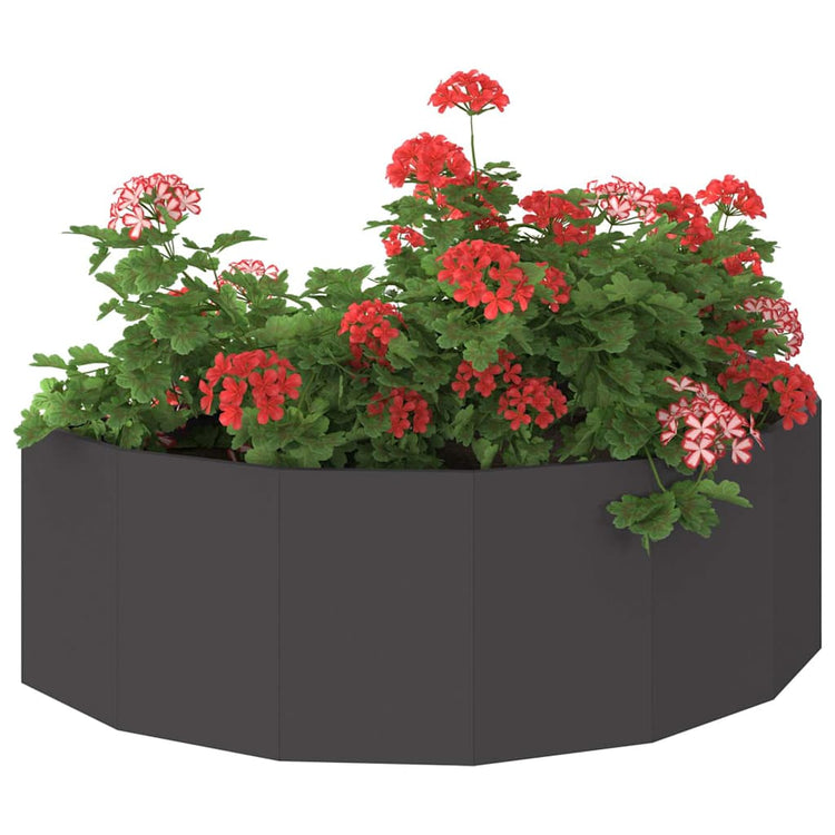 Vidaxx jardinière noir 120 x 60 x 35 cm acier