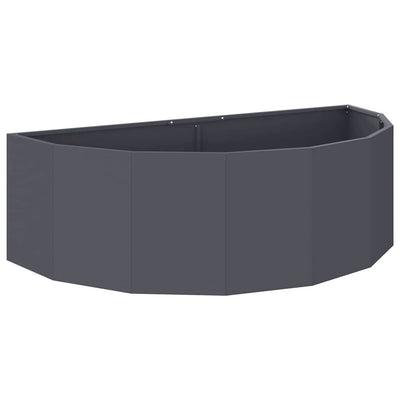 Vidaxx jardinière anthracite 120 x 60 x 35 cm acier