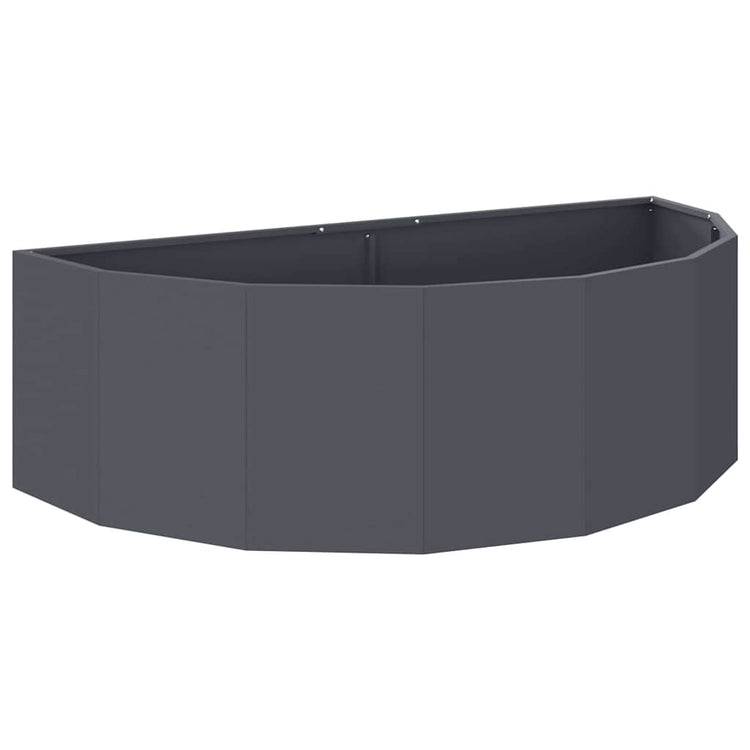 Vidaxx jardinière anthracite 120 x 60 x 35 cm acier