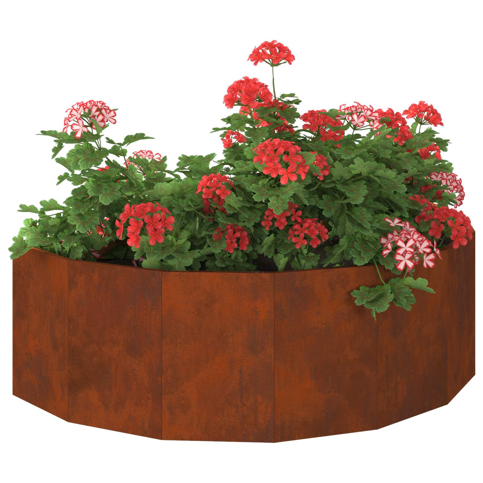 Vidaxx jardinière rouillé 120 x 60 x 35 cm acier corten