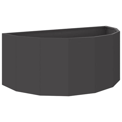 Vidaxx jardinière noir 90 x 45 x 35 cm acier