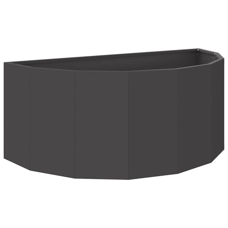 Vidaxx jardinière noir 90 x 45 x 35 cm acier