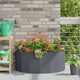Vidaxx jardinière anthracite 90 x 45 x 35 cm acier