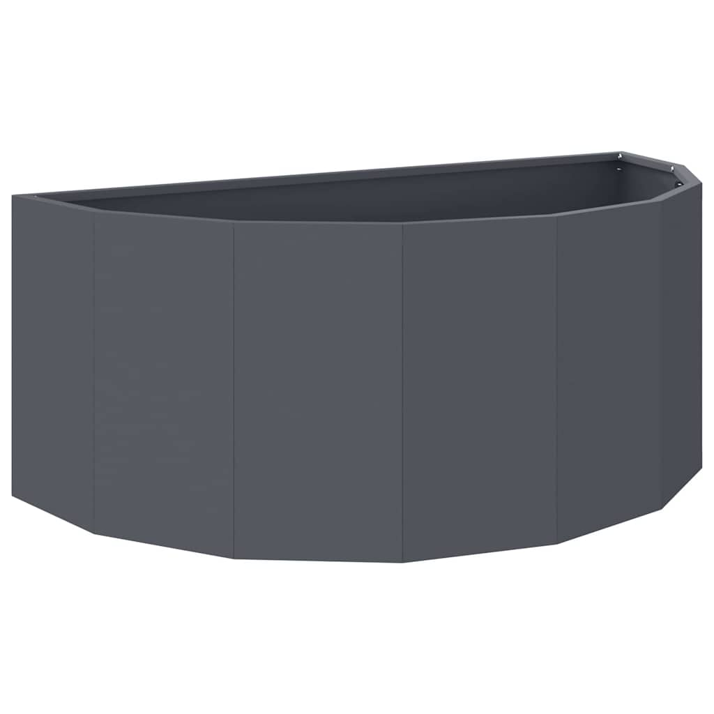 Vidaxx jardinière anthracite 90 x 45 x 35 cm acier