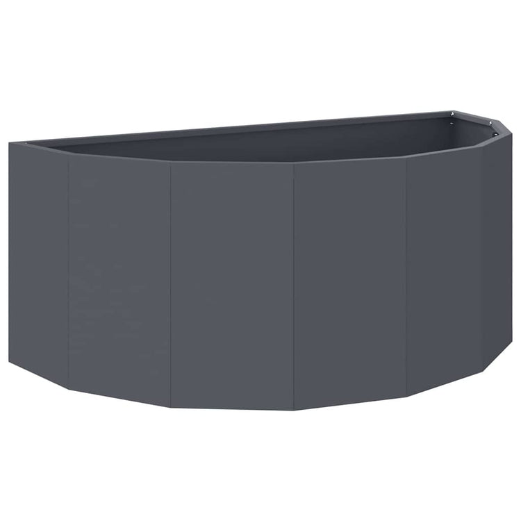 Vidaxx jardinière anthracite 90 x 45 x 35 cm acier
